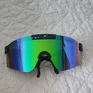 Pit Viper Multicolor Reflective Sunglasses